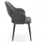 Szék K364 Velvet/Fém szürke,5