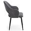 Szék K364 Velvet/Fém szürke,5