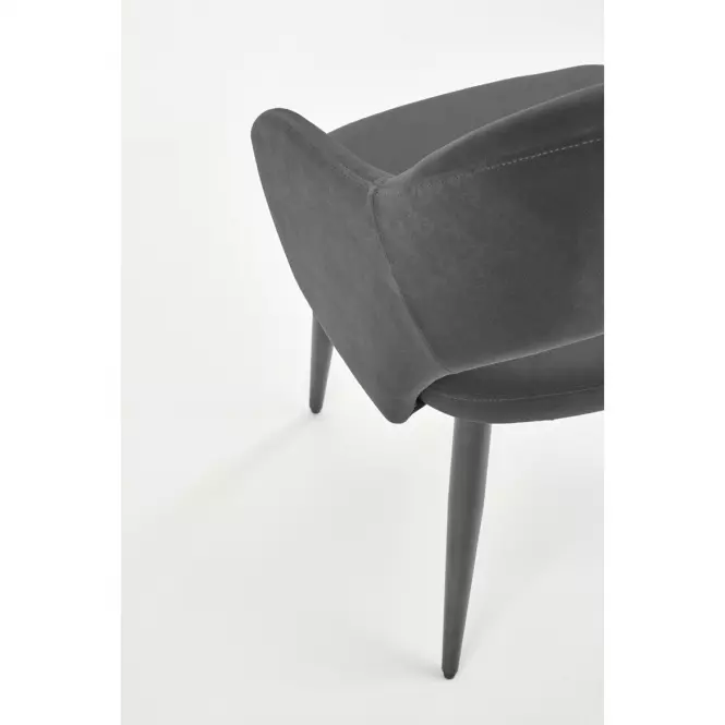 Szék K364 Velvet/Fém szürke