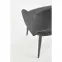 Szék K364 Velvet/Fém szürke,8