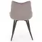 Szék K388 Velvet/Fém szürke,4