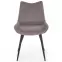 Szék K388 Velvet/Fém szürke,6