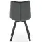Szék K332 Velvet/Fém Sötét szürke,10