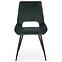 Szék K404 Velvet/Fém Sötétzöld,8