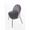 Szék K314 Velvet/Fém szürke,4
