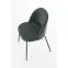 Szék K314 Velvet/Fém Sötétzöld,4