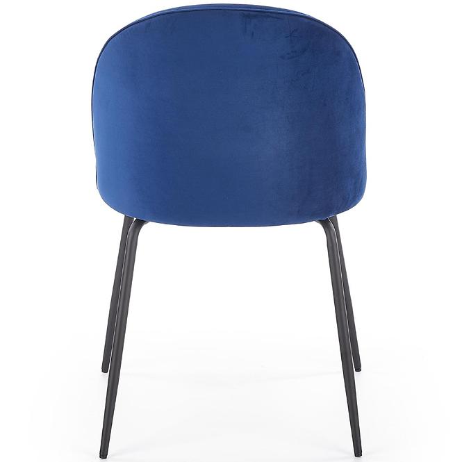 Szék K314 Velvet/Fém Gránát