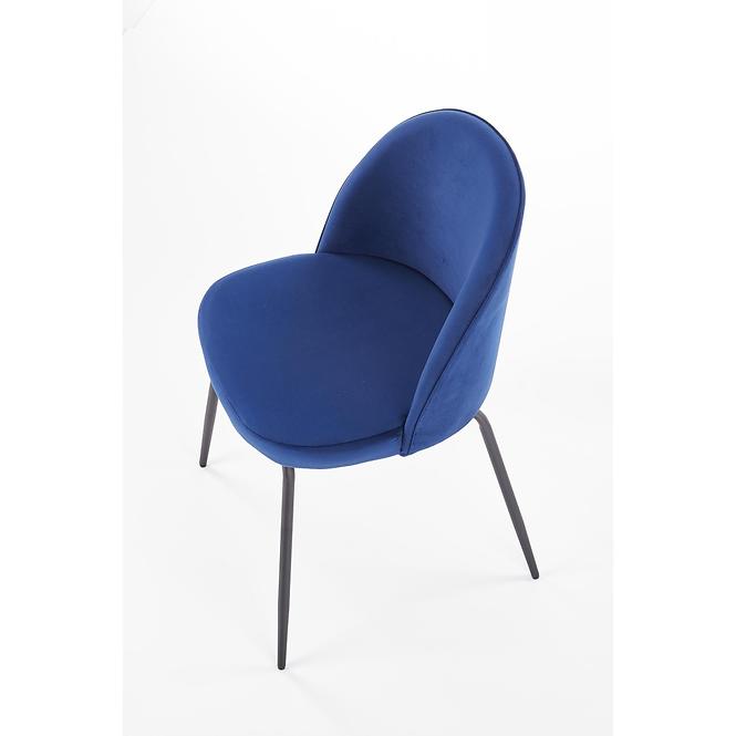 Szék K314 Velvet/Fém Gránát