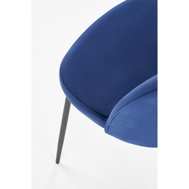 Szék K314 Velvet/Fém Gránát