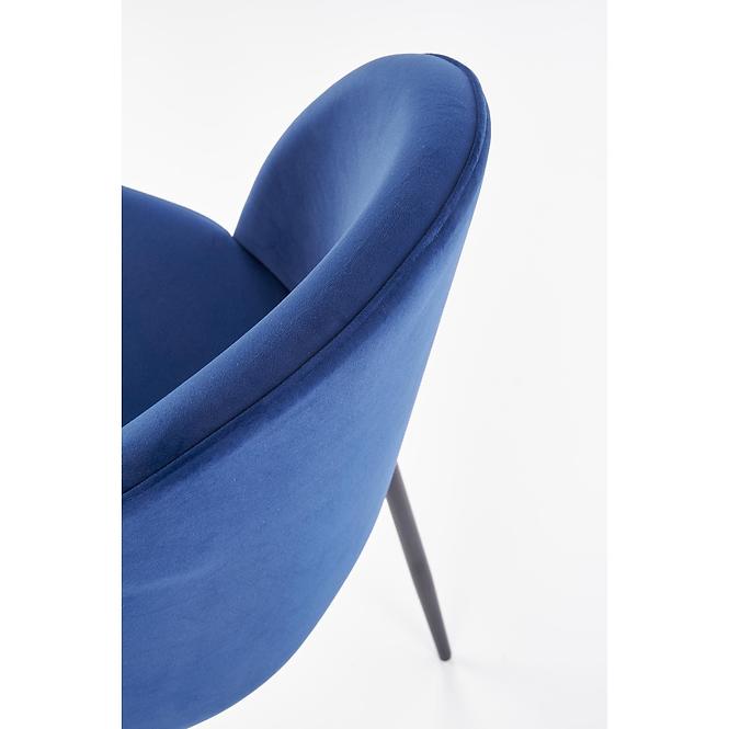 Szék K314 Velvet/Fém Gránát