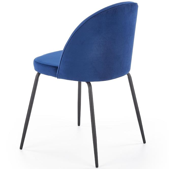 Szék K314 Velvet/Fém Gránát