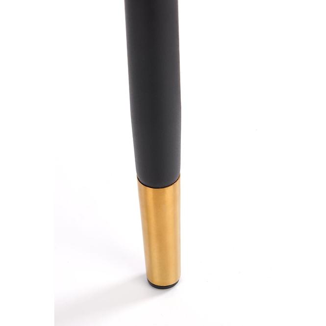 Szék K446 Velvet/Fém szürke
