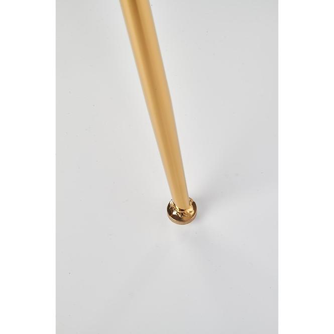 Szék K381 Velvet/Króm szürke/Aranysárga