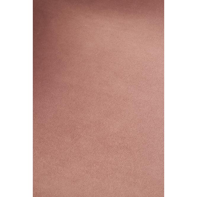 Szék K381 Velvet/Króm Rózsaszín/Aranysárga