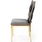 Szék K436 Velvet/Króm szürke/Aranysárga,4