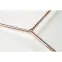 Szék K390 Szövet/Eco bőr/Króm-Krém/Sötétszürke,6