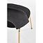 Szék K385 Velvet/Króm fekete/Aranysárga,8