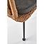 Szék K400 Rattan/Fém/Szövet Natural/szürke,7