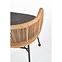 Szék K400 Rattan/Fém/Szövet Natural/szürke,8