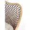 Szék K336 Rattan/Fém Natural/Sötétbarna,7