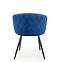Szék K430 Velvet/Fém Gránát,4