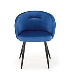 Szék K430 Velvet/Fém Gránát