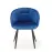 Szék K430 Velvet/Fém Gránát