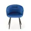 Szék K430 Velvet/Fém Gránát