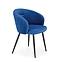 Szék K430 Velvet/Fém Gránát,2