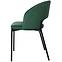 Szék K455 Velvet/Fém Sötétzöld,5