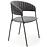 Szék K426 Velvet/Fém szürke