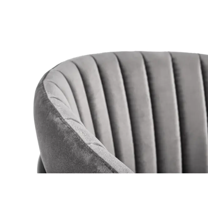 Szék K426 Velvet/Fém szürke,7
