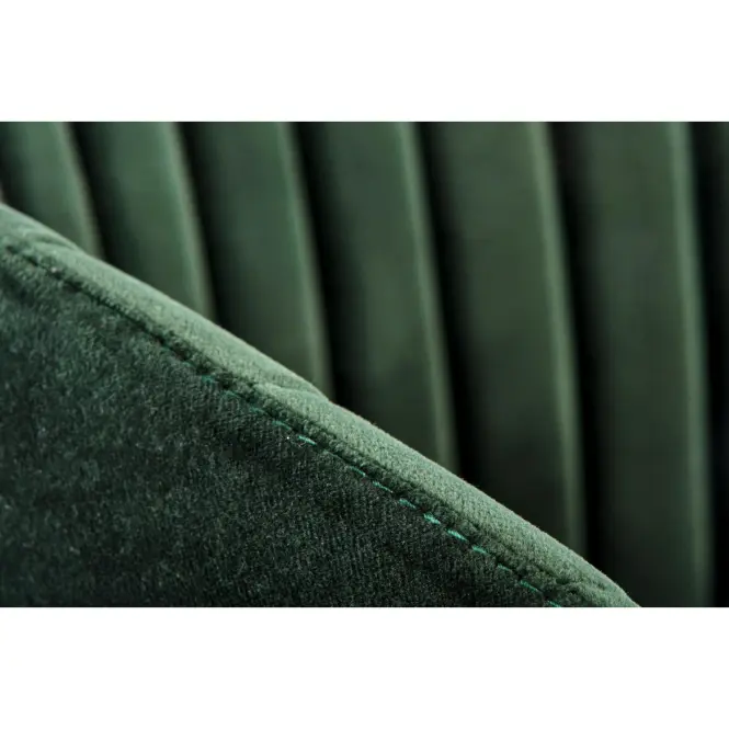 Szék K426 Velvet/Fém Sötétzöld,4