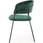 Szék K426 Velvet/Fém Sötétzöld,9