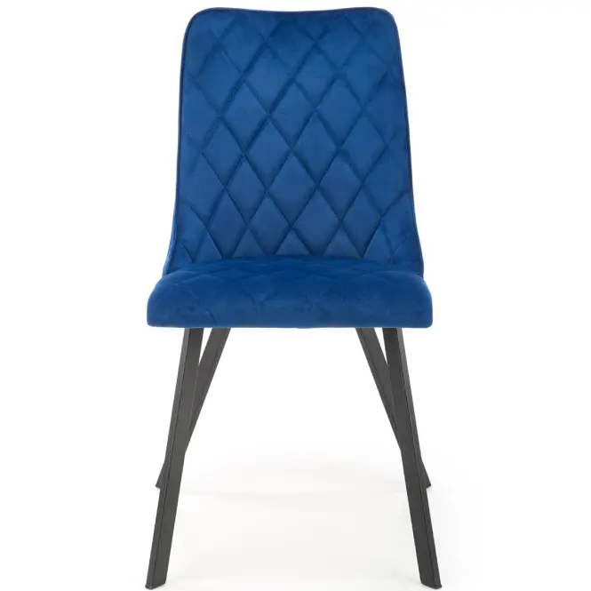 Szék K450 Velvet/Fém Gránát,10