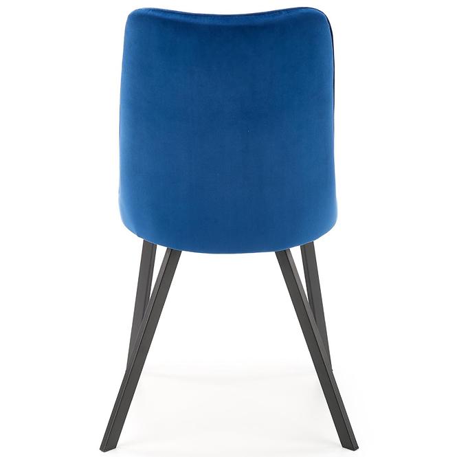 Szék K450 Velvet/Fém Gránát