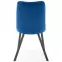 Szék K450 Velvet/Fém Gránát,8