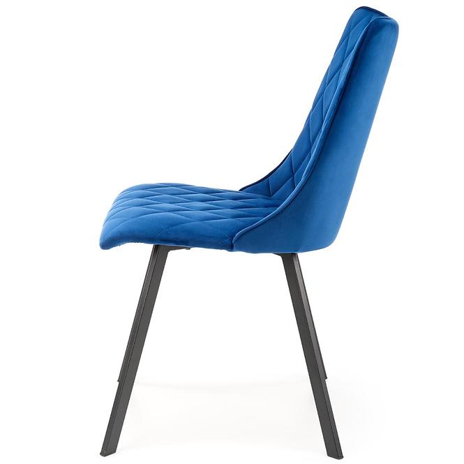 Szék K450 Velvet/Fém Gránát