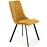 Szék K450 Velvet/Fém Mustár