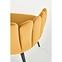 Szék K410 Velvet/Fém Mustár,6