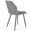 Szék K453 Velvet/Fém szürke,5