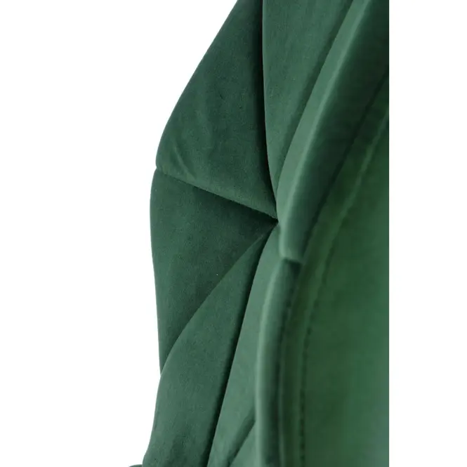 Szék K453 Velvet/Fém Sötétzöld,8