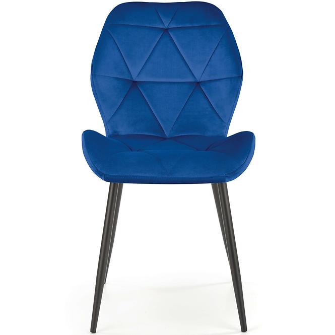 Szék K453 Velvet/Fém Gránát