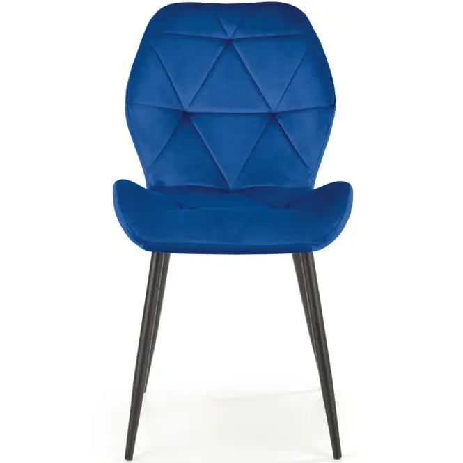 Szék K453 Velvet/Fém Gránát,5