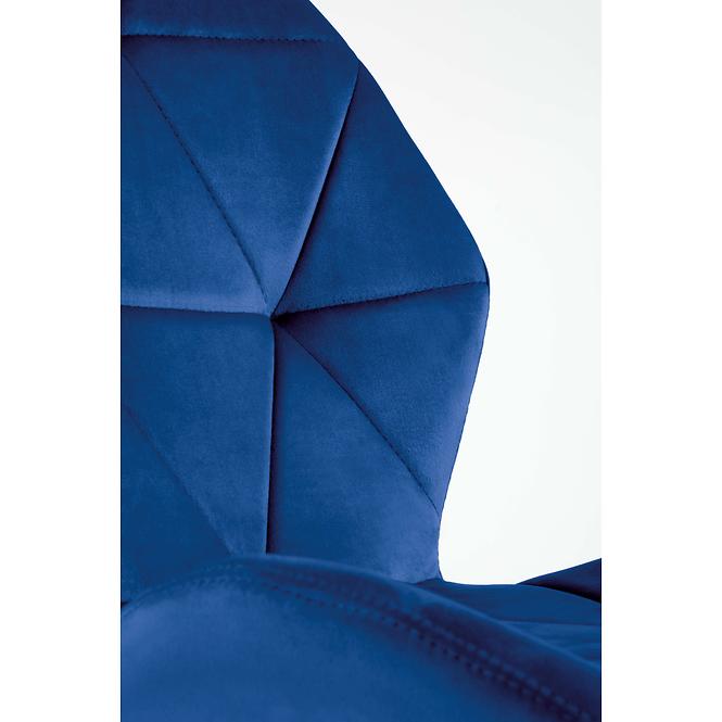 Szék K453 Velvet/Fém Gránát