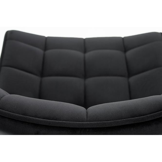 Szék K332 Velvet/Fém fekete