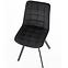 Szék K332 Velvet/Fém fekete,9