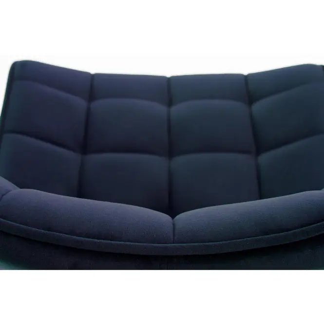 Szék K332 Velvet/Fém Tengerészkék