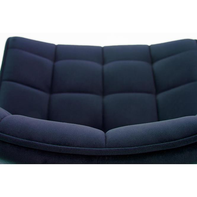 Szék K332 Velvet/Fém Tengerészkék