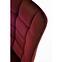 Szék K332 Velvet/Fém Bordó,6